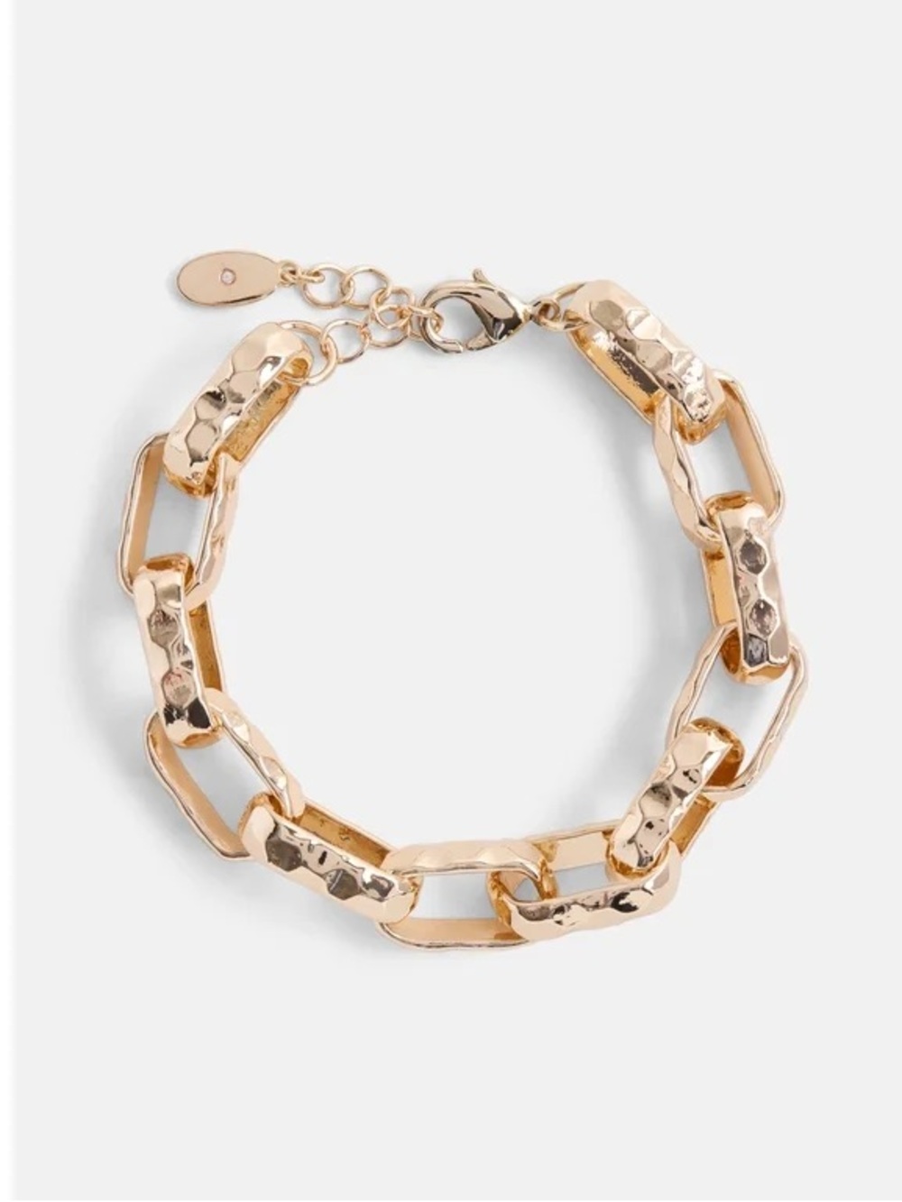 Scenario Women's Gold-Tone Twisted Chain Bracelet NWT